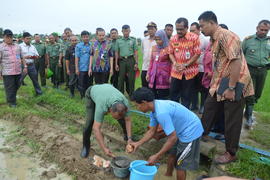 Pencanangan Gerakan Perbaikan Irigasi di Kabupaten Blora 2015