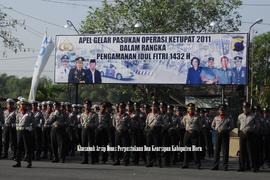 Apel Gelar Pasukan Operasi Ketupat  Tahun 2011