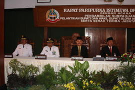 Pelantikan Bupati Blora  Masa Bhakti Tahun 2010 s.d 2015