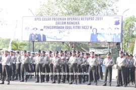 Apel Gelar Pasukan Operasi Ketupat  Tahun 2011